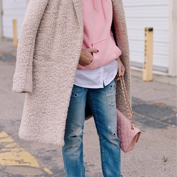 SOLD North Face Sweater Womens XL Pink Full Zip Hoodie mi - Picture 6 of 7